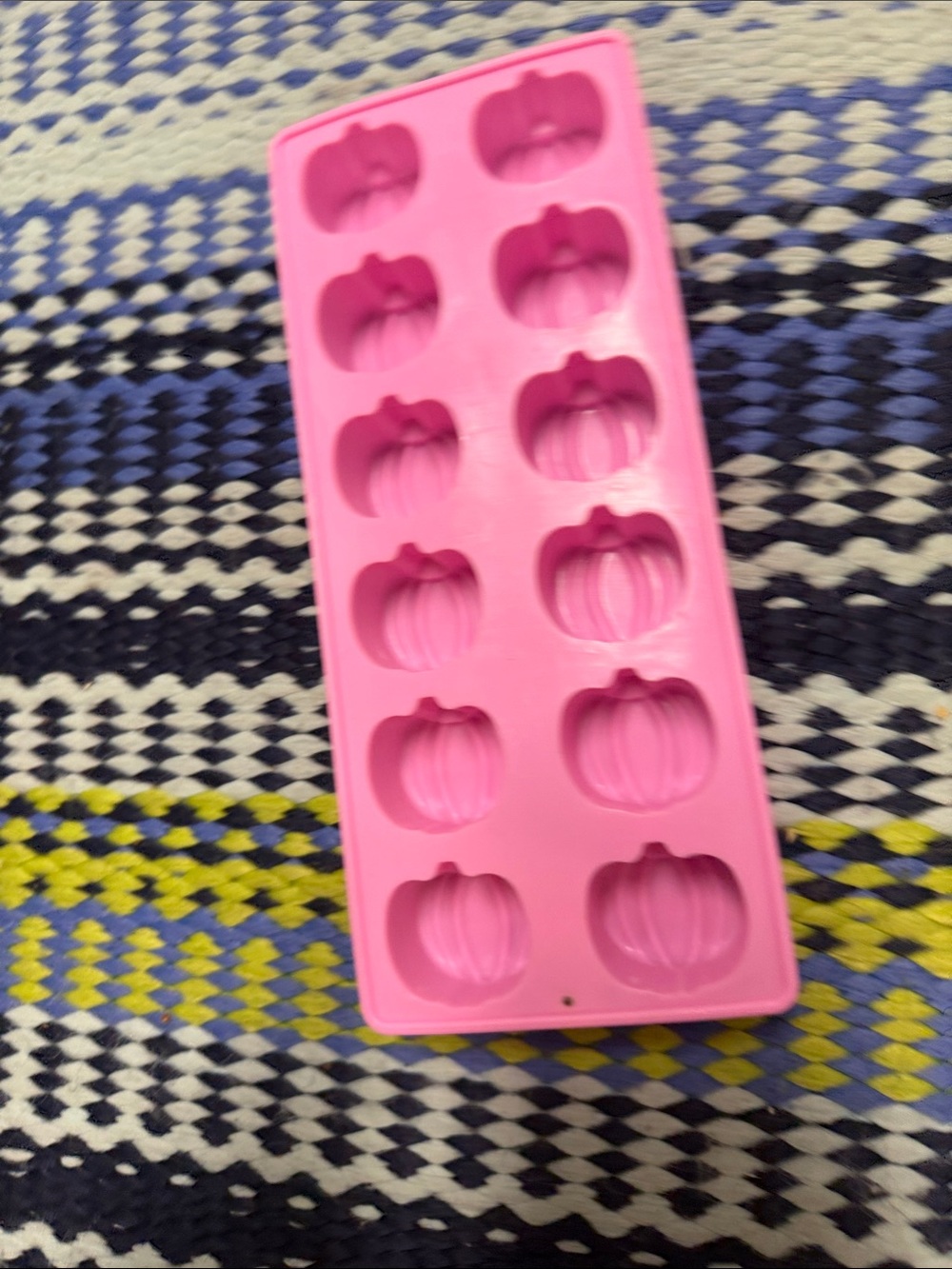 Pink Pumpkin Silicone Mold Tray - Home Party Supplies